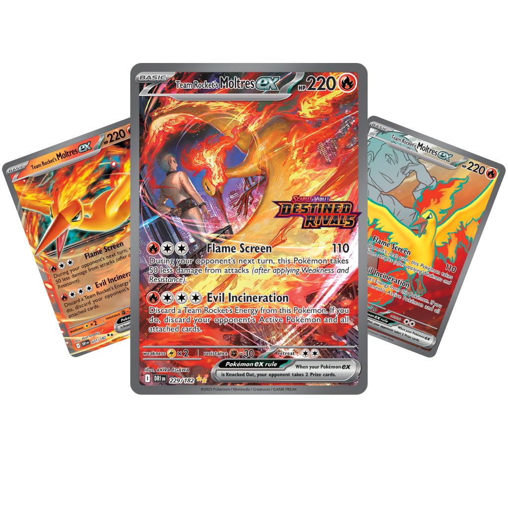 Team Rocket's Moltres ex Ultra Premium Collection