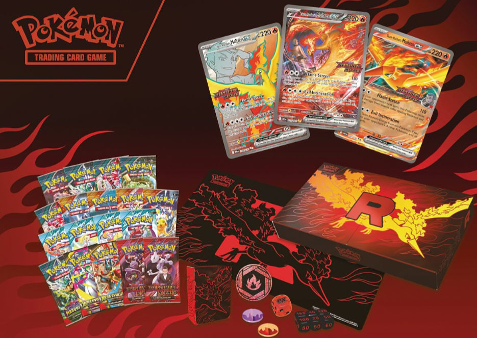Team Rocket's Moltres ex Ultra Premium Collection